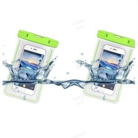 Mobile Phone Waterproof Bag (Color: Green)